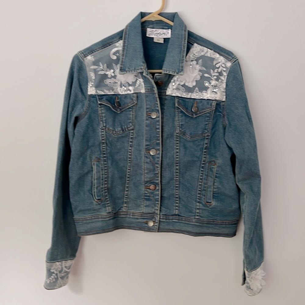 Vintage brand and possible vintage up-cycled Jacket Denim, size XS